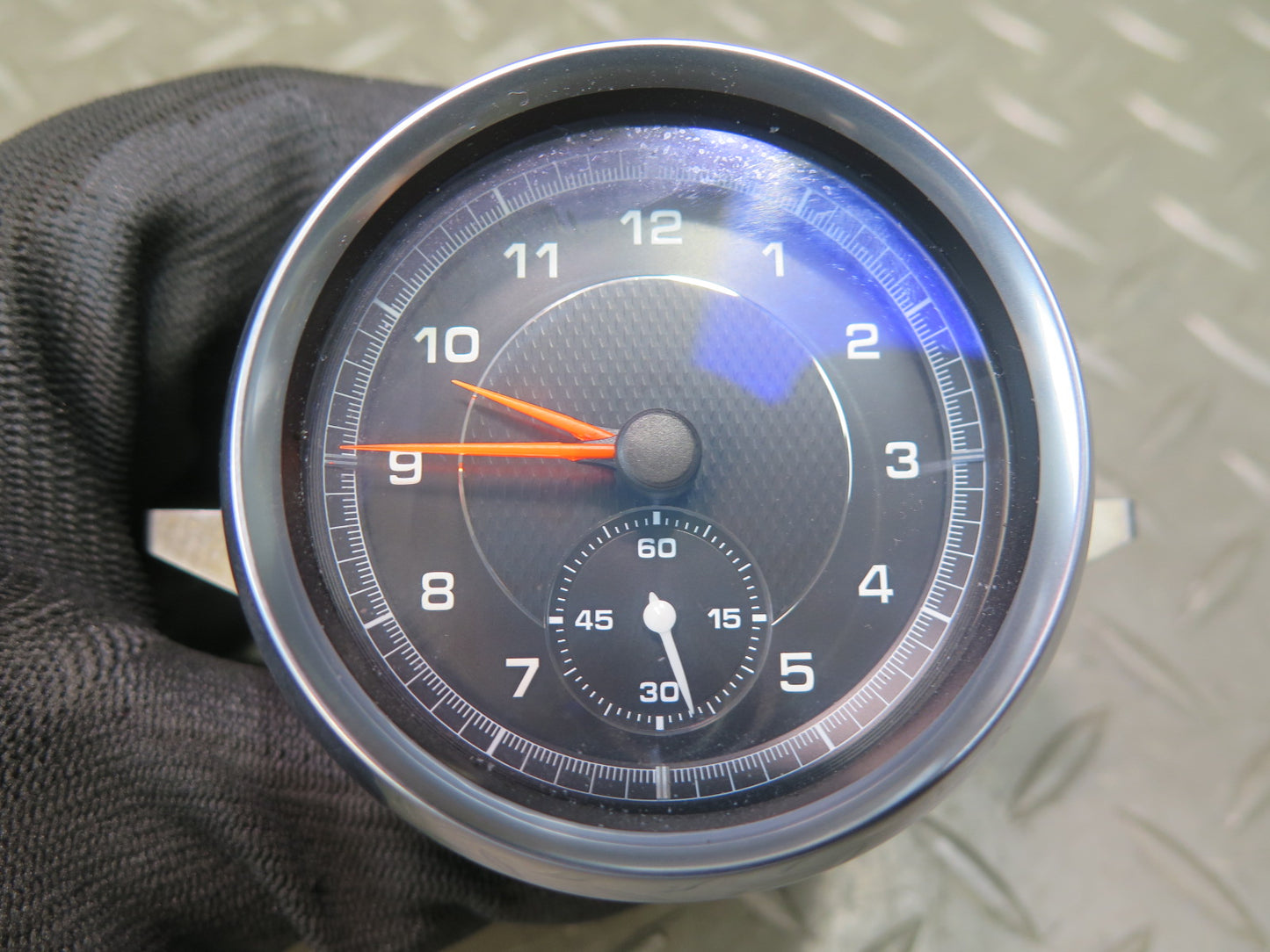 2014-2016 Porsche Panamera 970 Front Dashboard Center Chrono Analog Clock