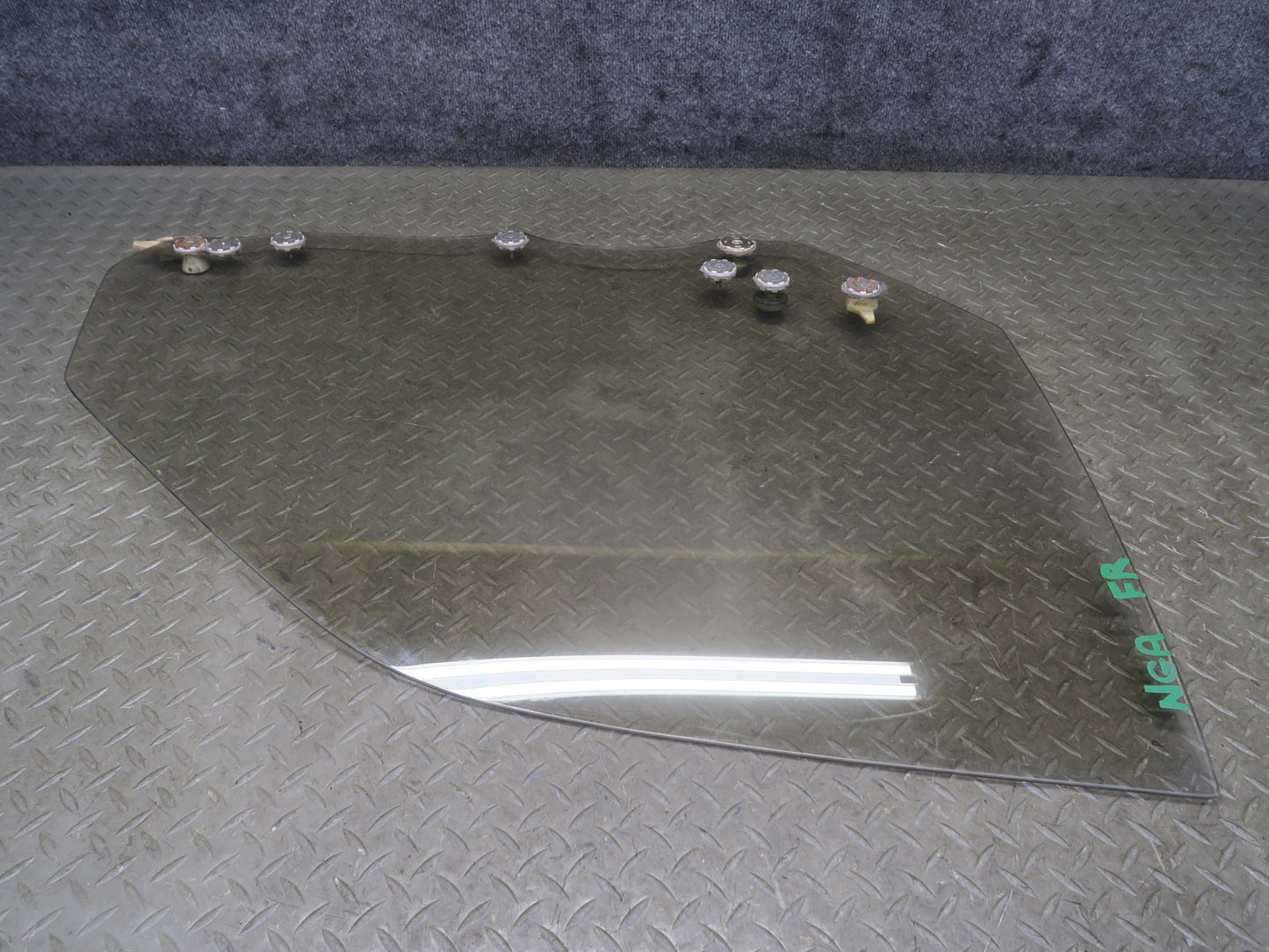 95-97 Nissan Gloria HY33 VIP Front Right Door Window Glass OEM