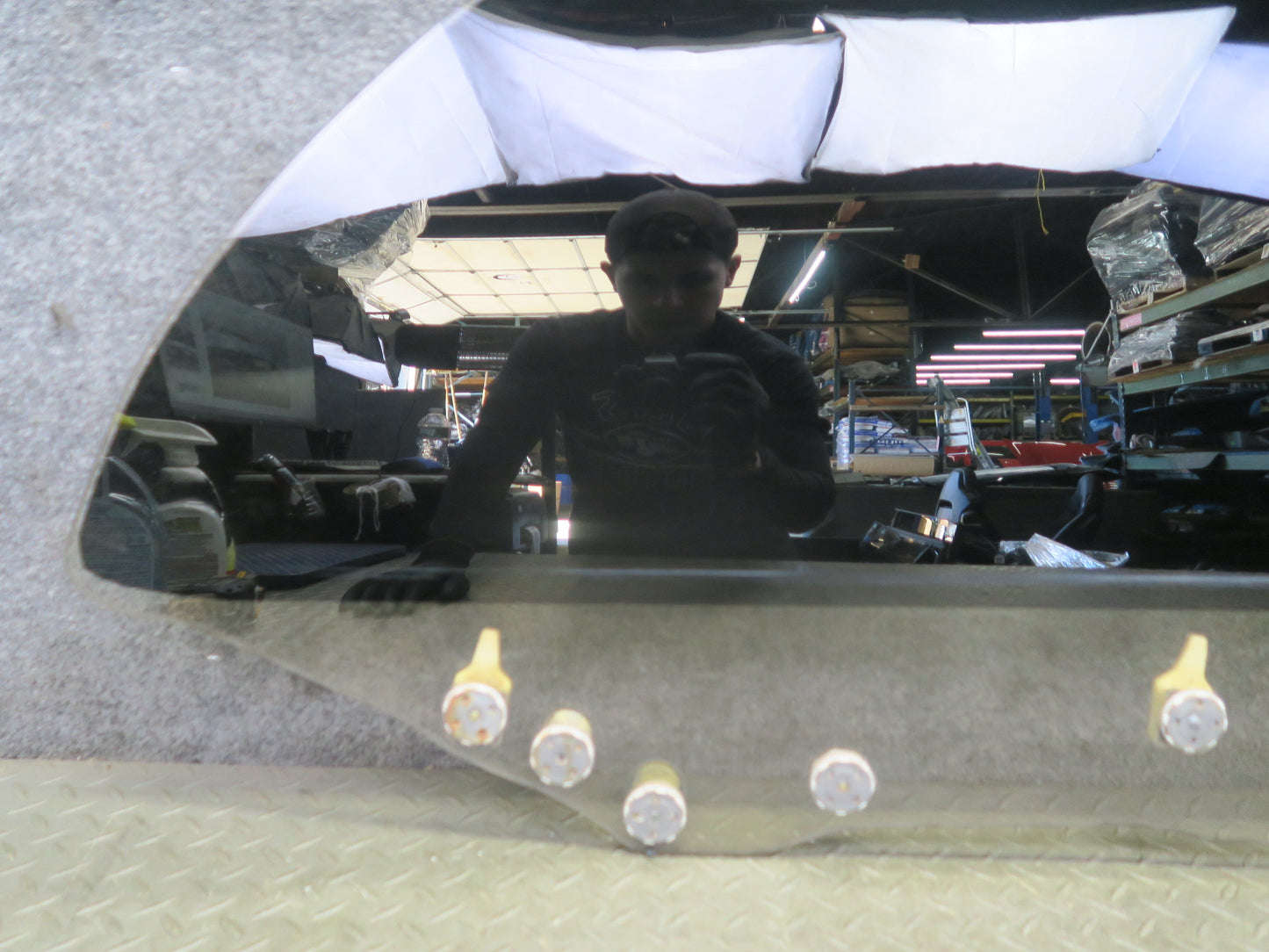 95-97 Nissan Gloria HY33 VIP Rear Right Door Window Tinted Glass OEM
