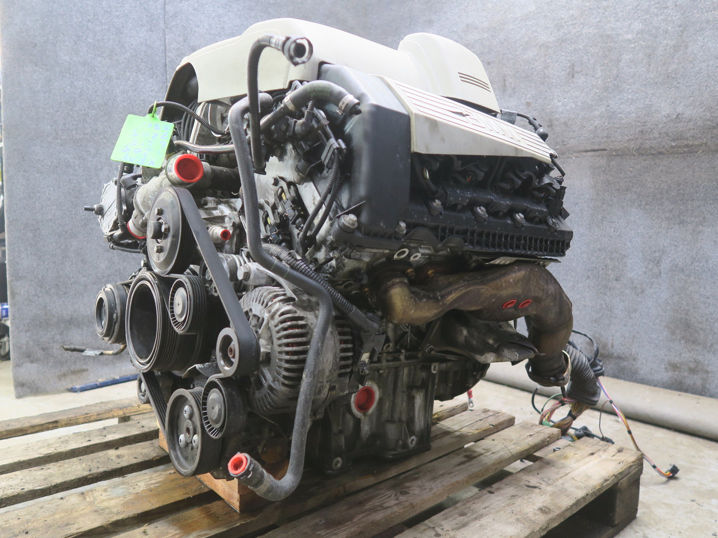 05-06 BMW E53 X5 4.8is N62B48 Complete Engine Motor 145k Miles