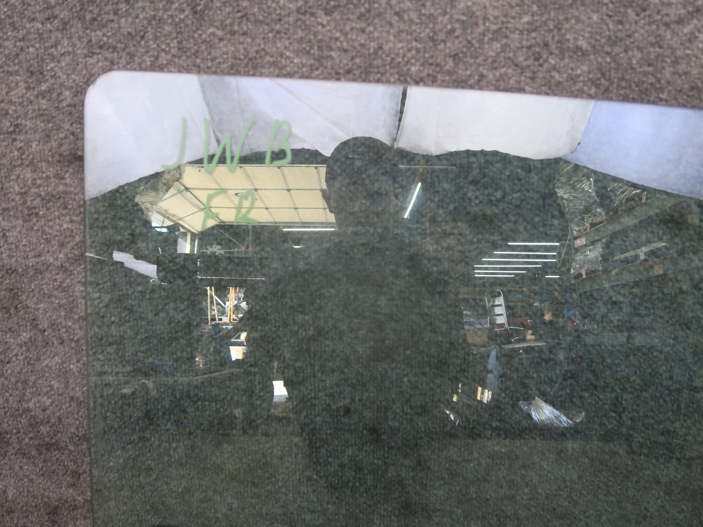 07-10 Jeep Wrangler JK Front Right Door Glass  Window OEM