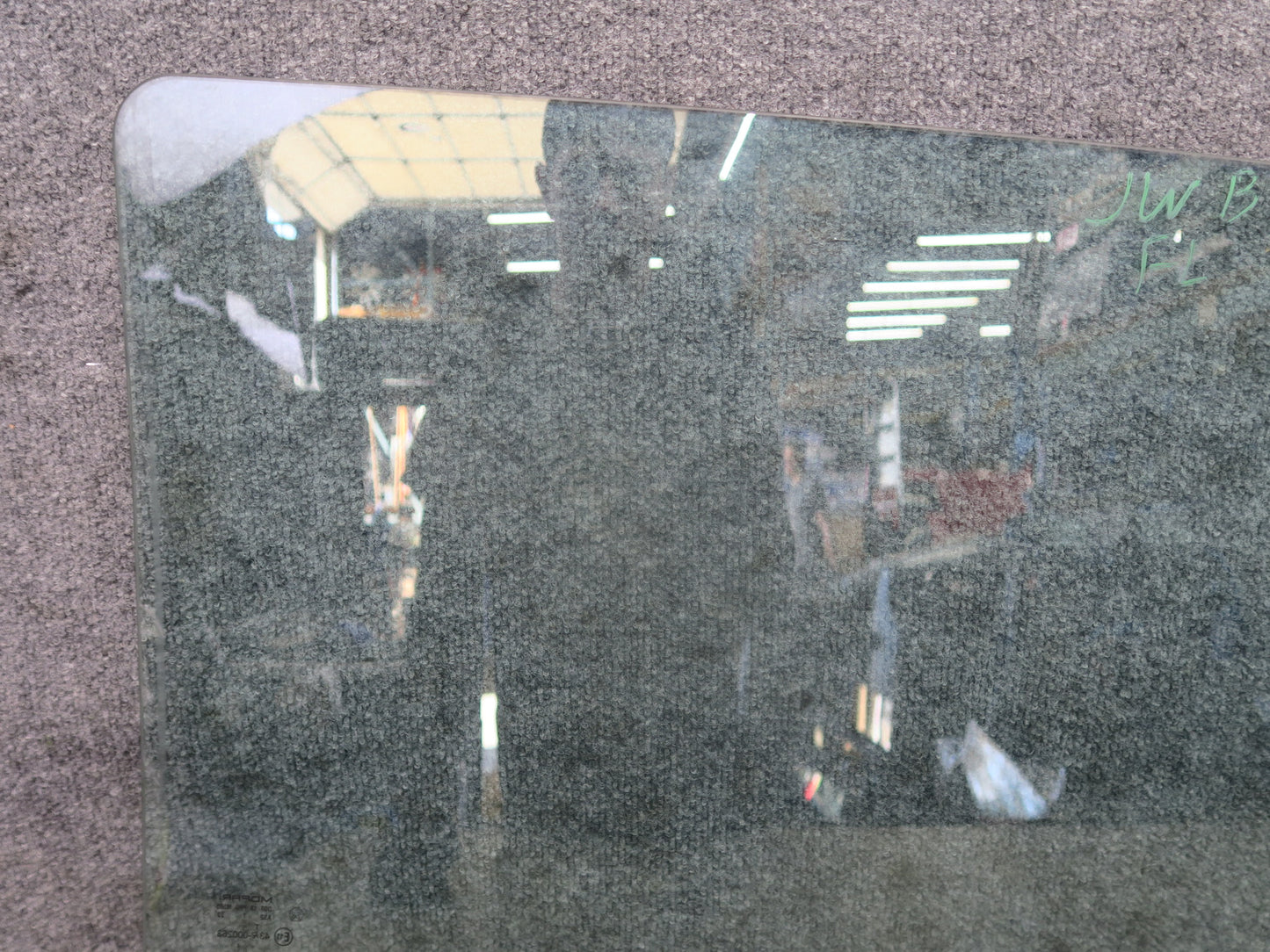 07-10 Jeep Wrangler JK Front Left Door Glass  Window OEM