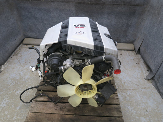2004 Lexus UZJ100L LX470 4.7L V8 2UZFE Complete Engine Motor VIN T 5th Digit