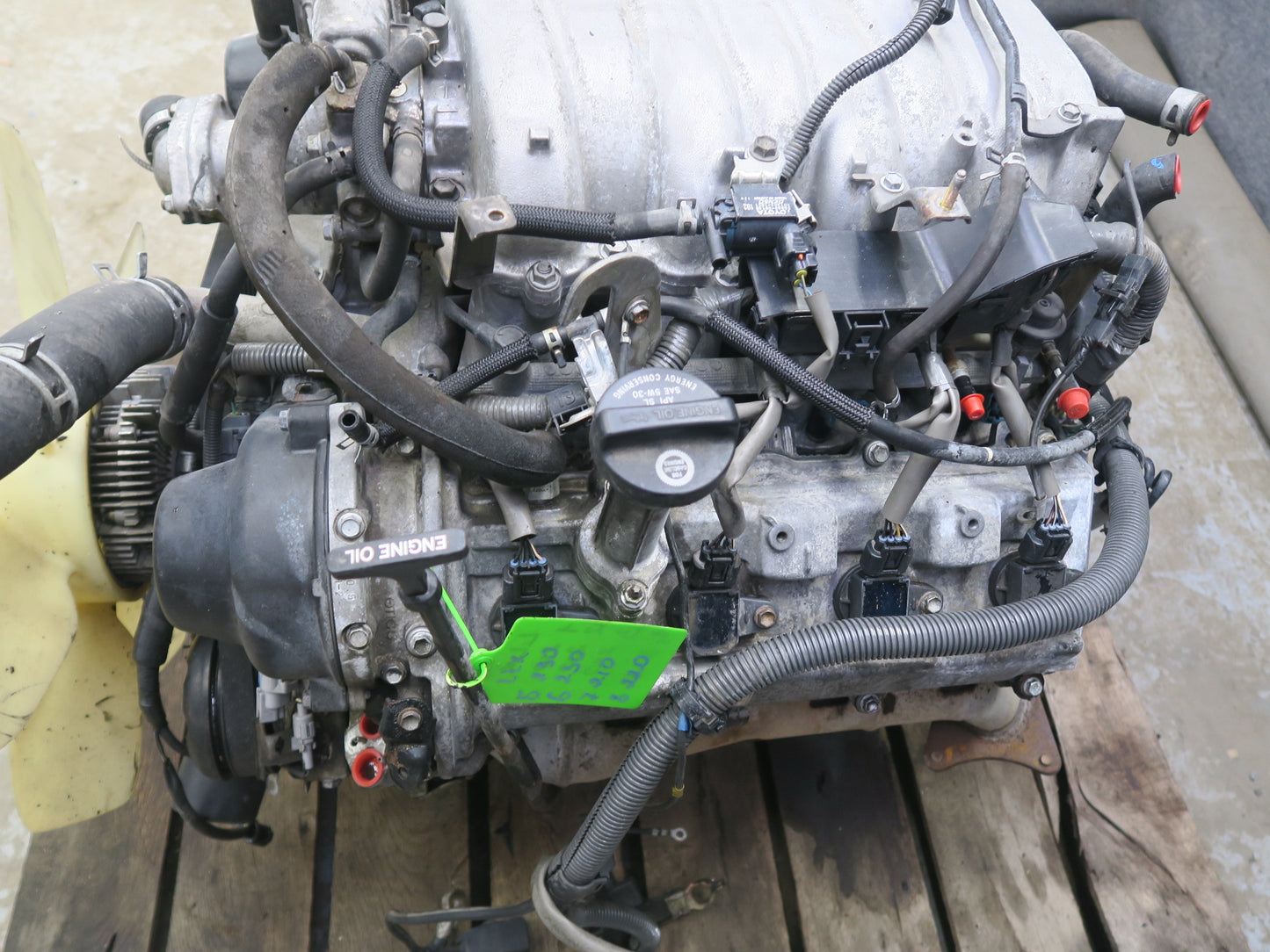 2004 Lexus UZJ100L LX470 4.7L V8 2UZFE Complete Engine Motor VIN T 5th Digit