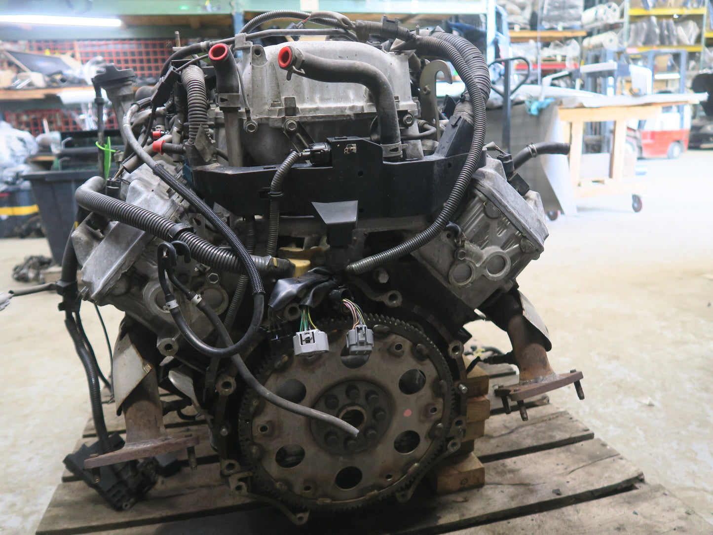 2004 Lexus UZJ100L LX470 4.7L V8 2UZFE Complete Engine Motor VIN T 5th Digit