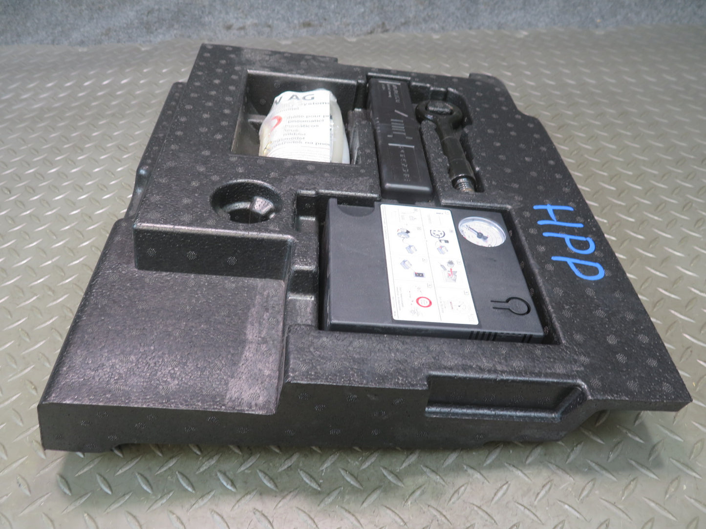 2010-2016 Porsche Panamera 970 Air Compressor Emergency Spare Tool W/ Foam