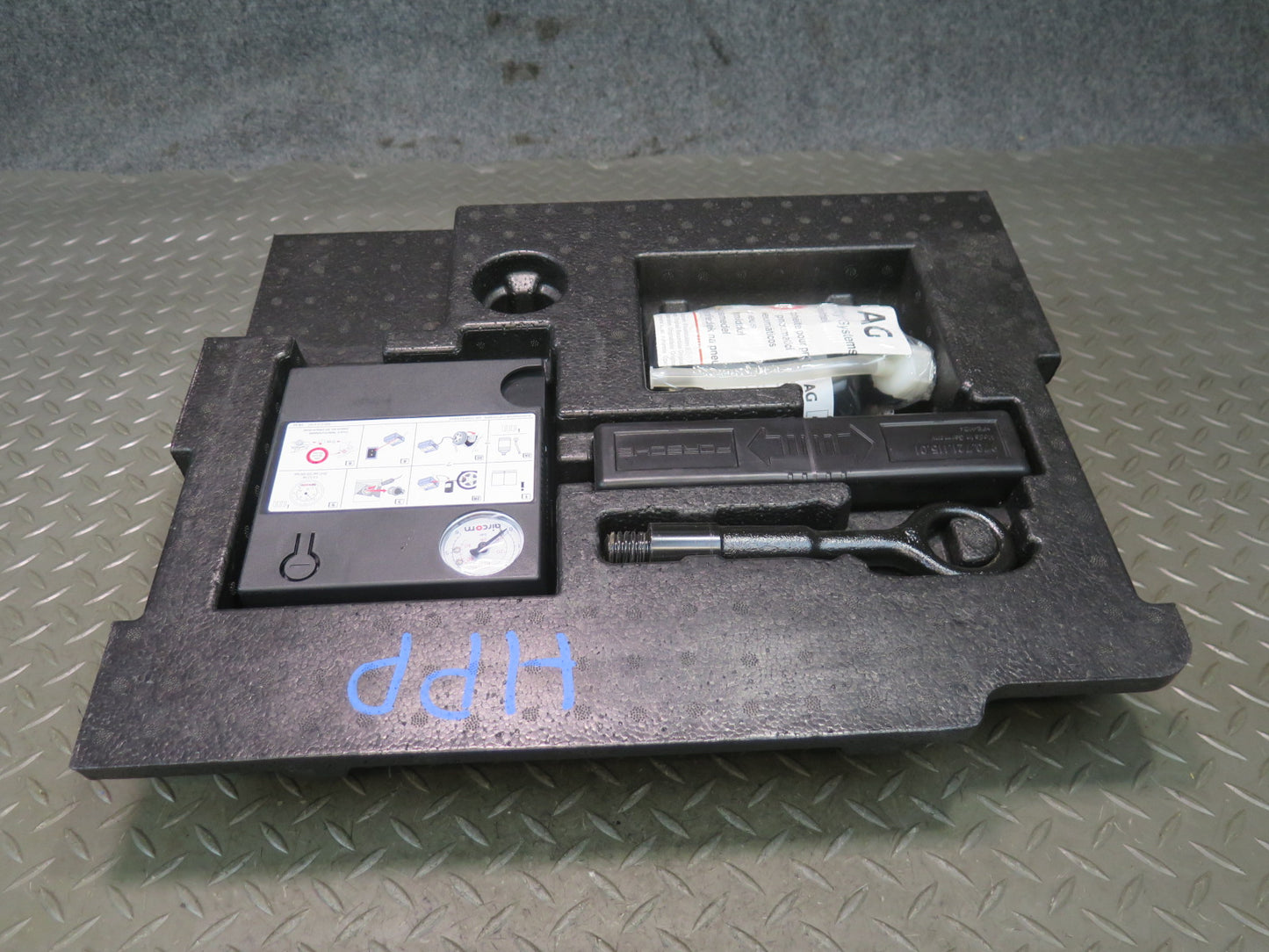 2010-2016 Porsche Panamera 970 Air Compressor Emergency Spare Tool W/ Foam