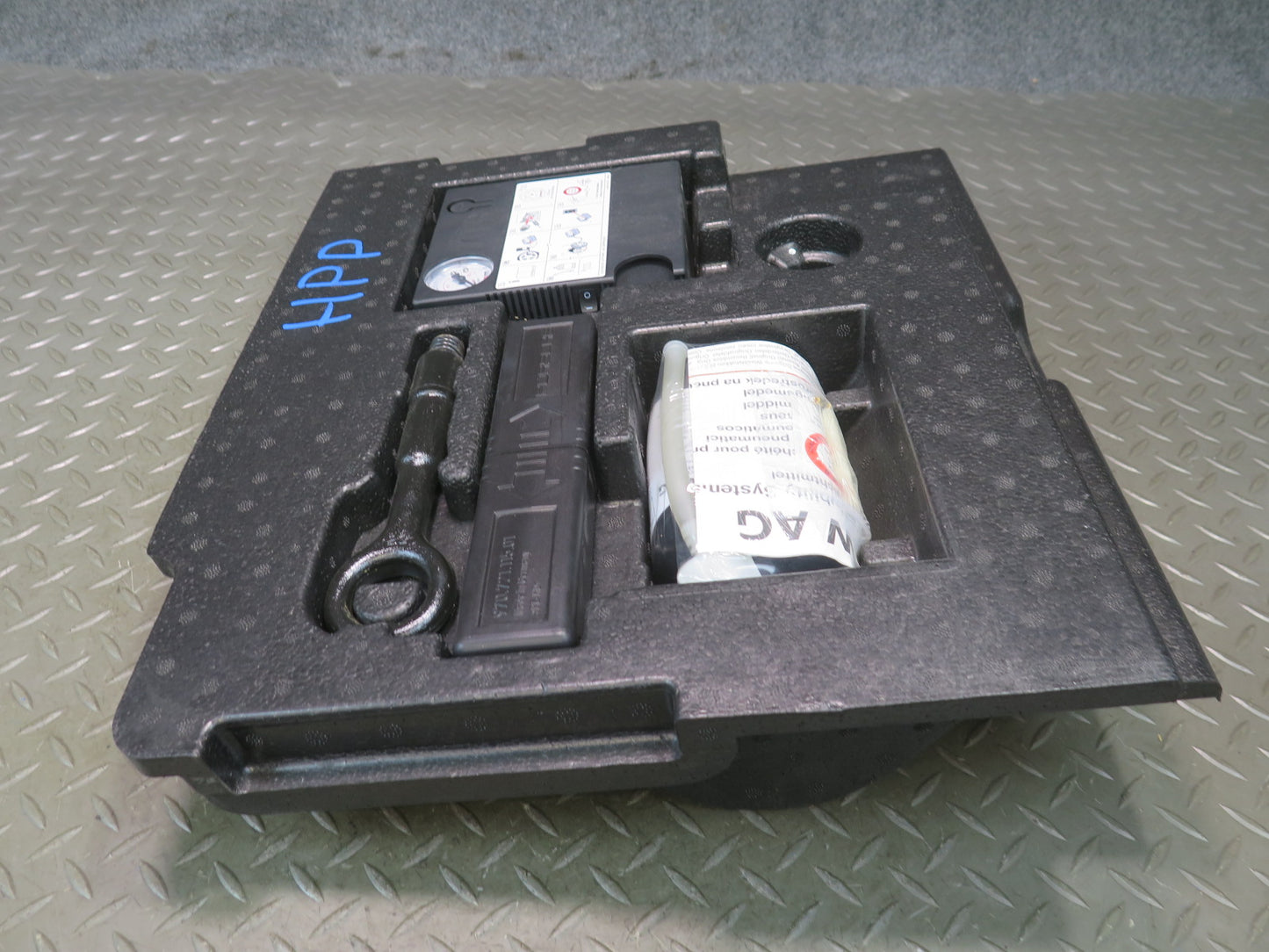 2010-2016 Porsche Panamera 970 Air Compressor Emergency Spare Tool W/ Foam
