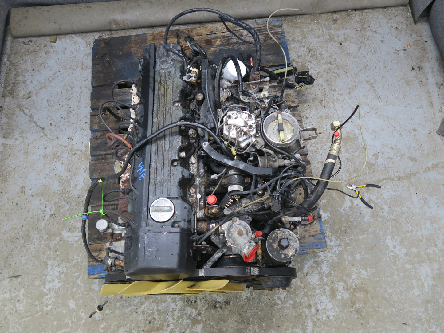 90-92 Mercedes W124 300E 3.0L 103.831 M103 RWD Complete Engine Motor 142k Miles