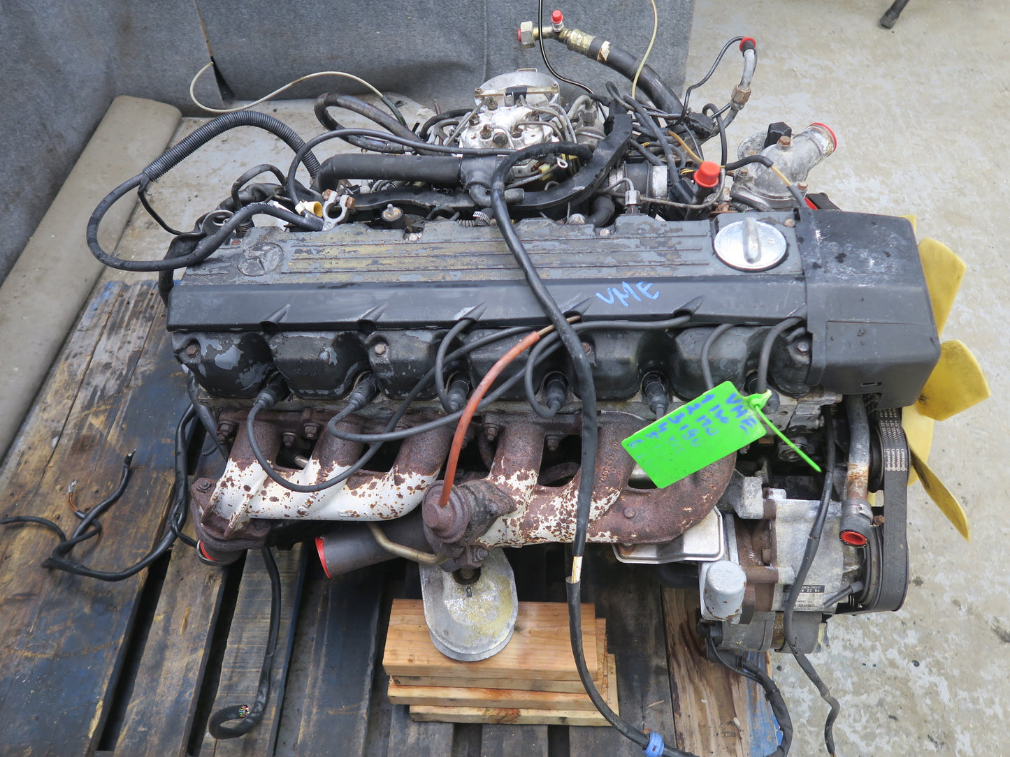 90-92 Mercedes W124 300E 3.0L 103.831 M103 RWD Complete Engine Motor 142k Miles