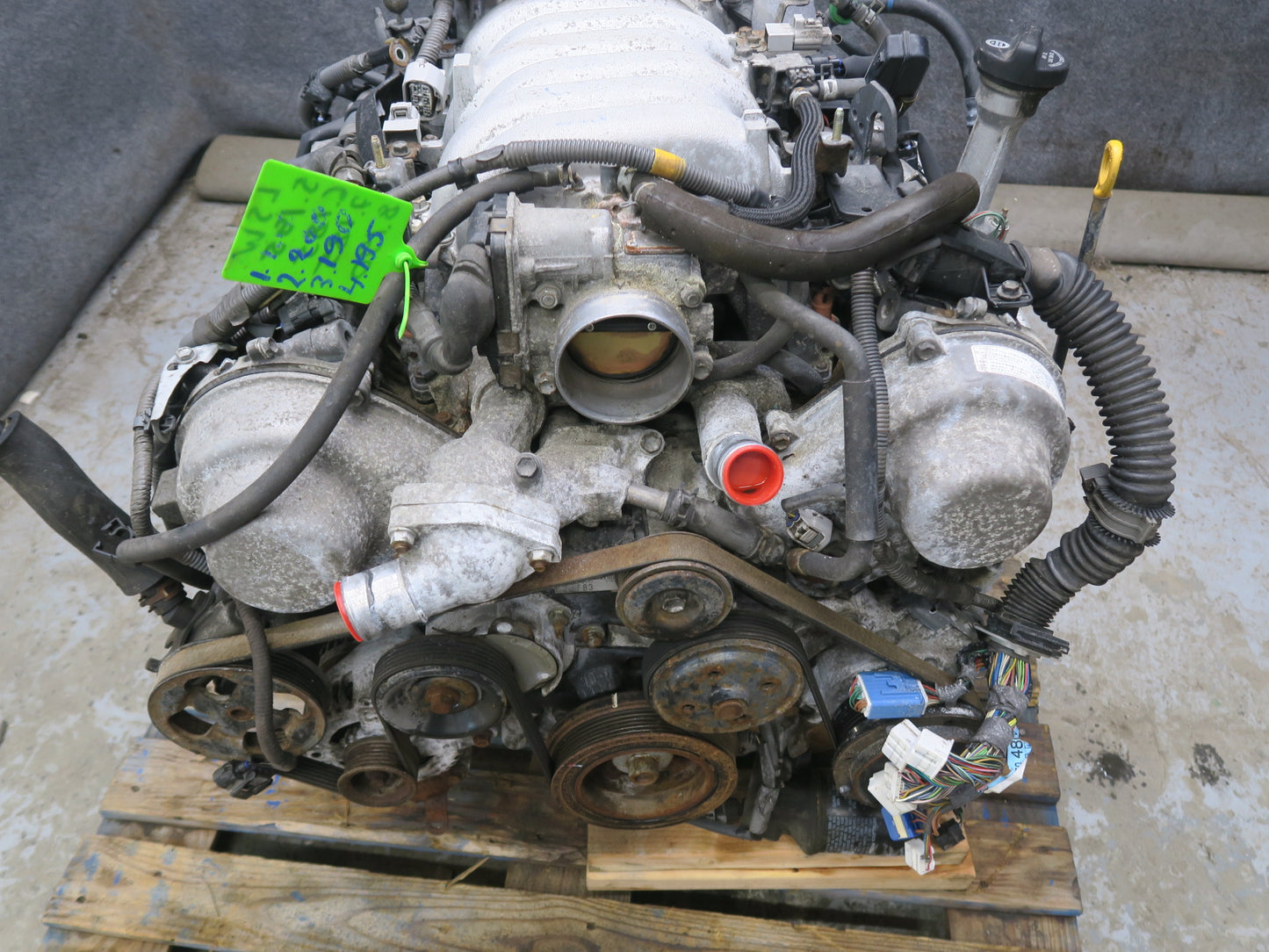 01-06 Lexus LS430 4.3L 3UZFE VIN N 5TH Digit Complete Engine Motor 159K Miles