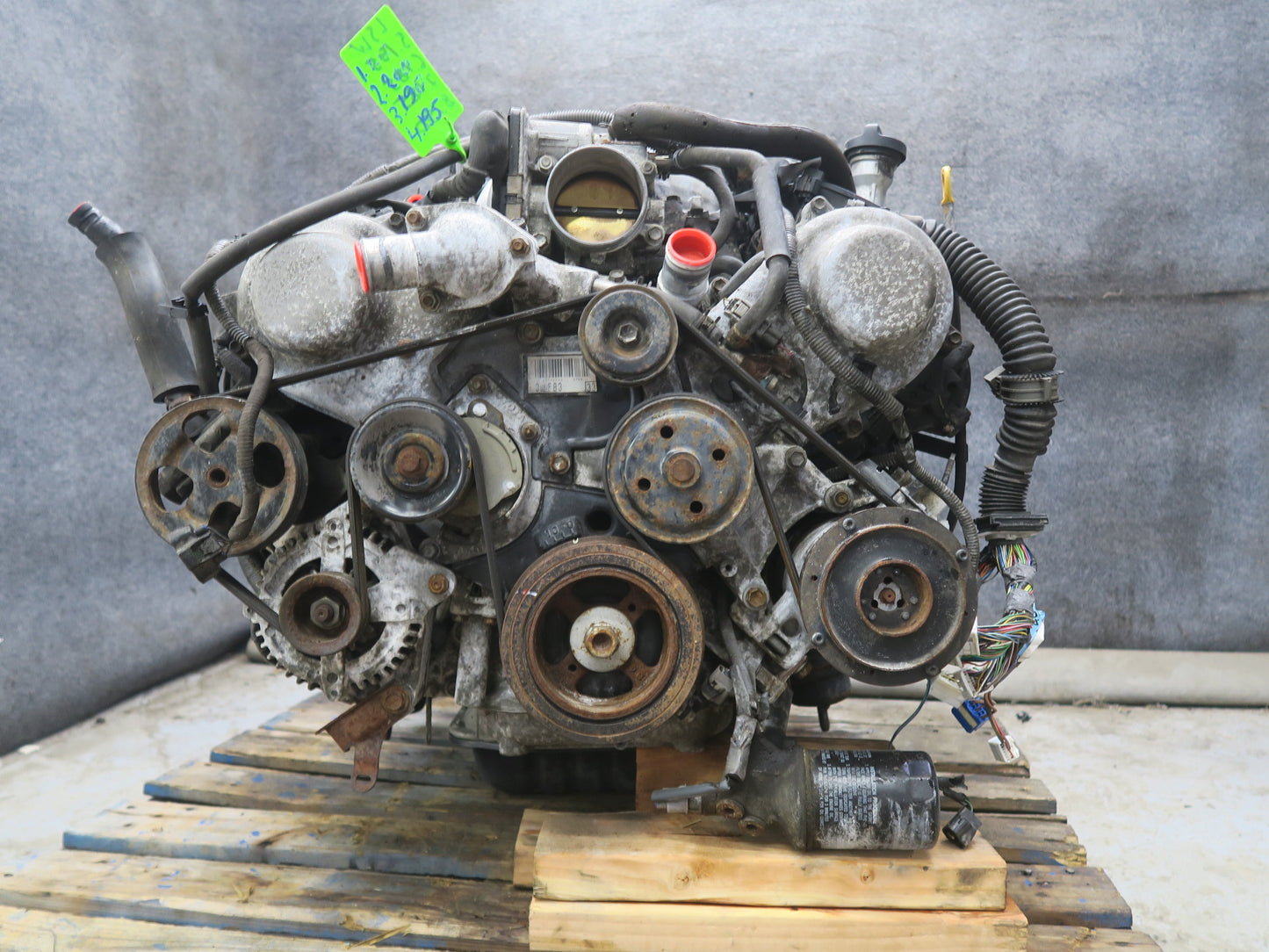 01-06 Lexus LS430 4.3L 3UZFE VIN N 5TH Digit Complete Engine Motor 159K Miles
