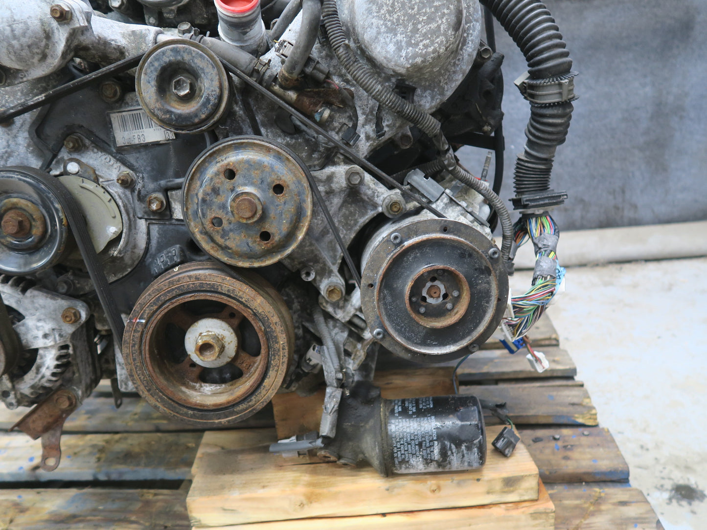 01-06 Lexus LS430 4.3L 3UZFE VIN N 5TH Digit Complete Engine Motor 159K Miles