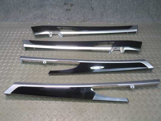 10-16 Porsche Panamera 970 Front & Rear Left Right Side Door Panel Trim Set of 4