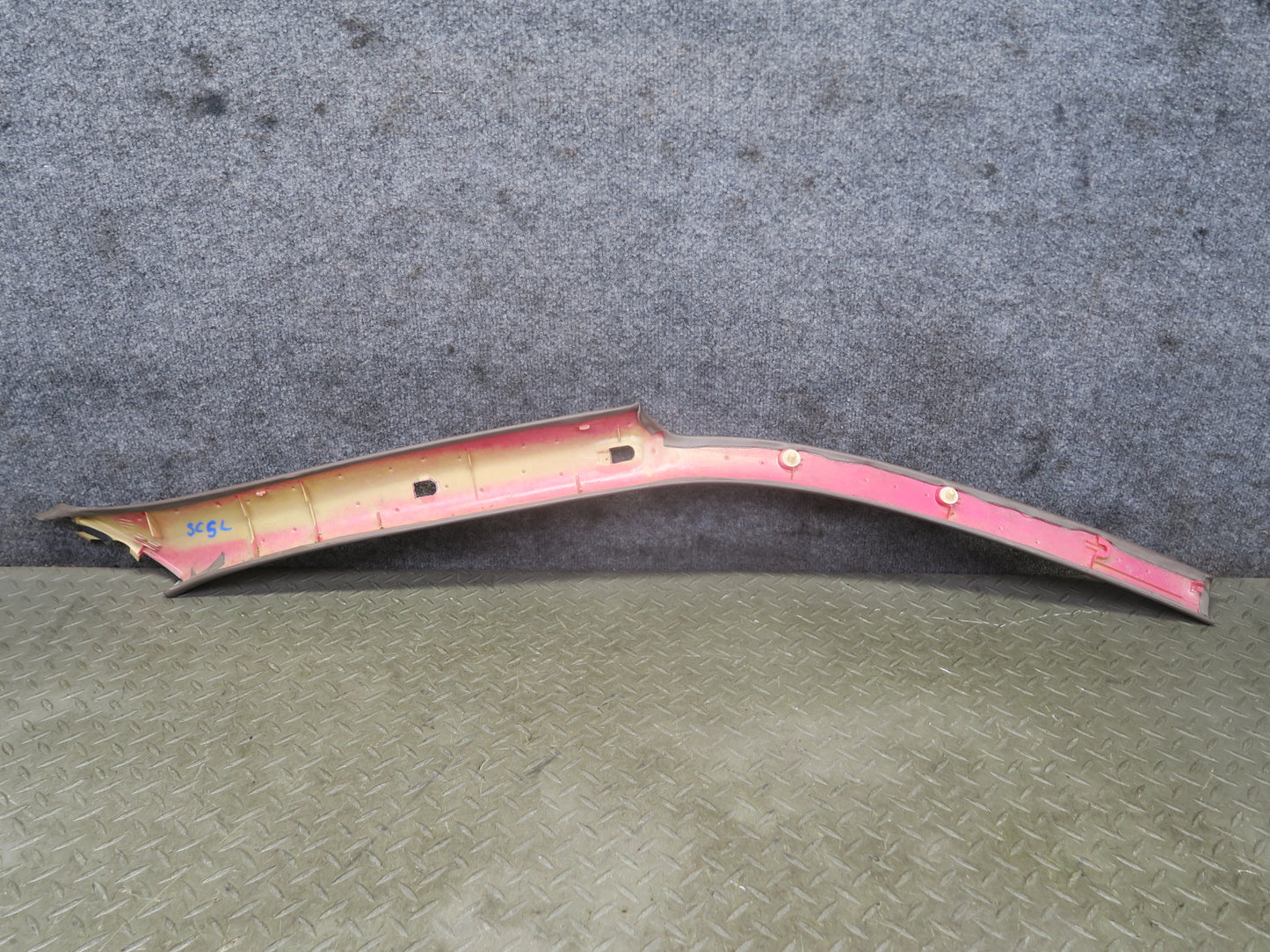 92-00 Lexus JZZ31L SC400 SC300 Front A Pillar Trim Cover Panel Set Brown OEM