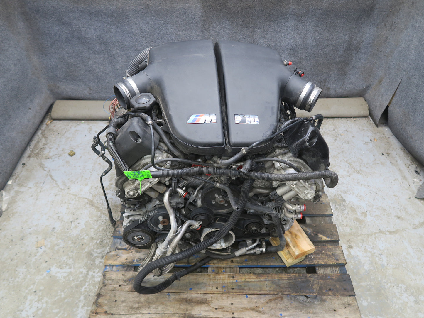 06-10 BMW E64 M6 M5 5.0L V10 RWD S85 S85B50 Complete Engine Motor w 118k Miles