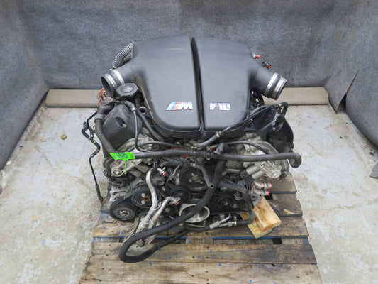 06-10 BMW E64 M6 M5 5.0L V10 RWD S85 S85B50 Complete Engine Motor w 118k Miles