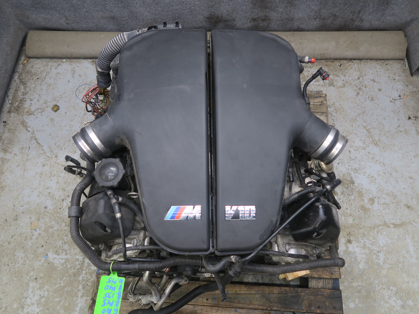 06-10 BMW E64 M6 M5 5.0L V10 RWD S85 S85B50 Complete Engine Motor w 118k Miles