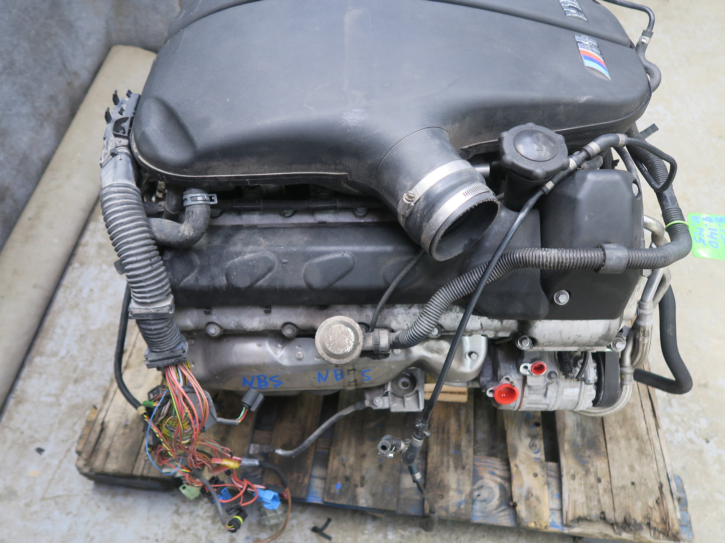 06-10 BMW E64 M6 M5 5.0L V10 RWD S85 S85B50 Complete Engine Motor w 118k Miles