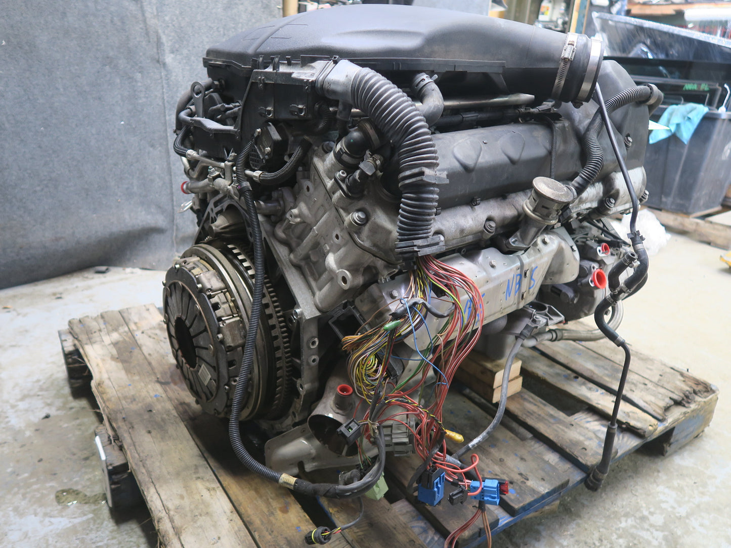 06-10 BMW E64 M6 M5 5.0L V10 RWD S85 S85B50 Complete Engine Motor w 118k Miles