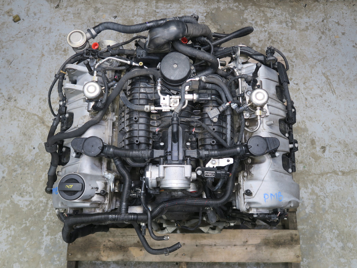 15-16 Porsche Macan Turbo 3.6L Ctla VIN F 5th Engine Motor w Turbos 120k Miles
