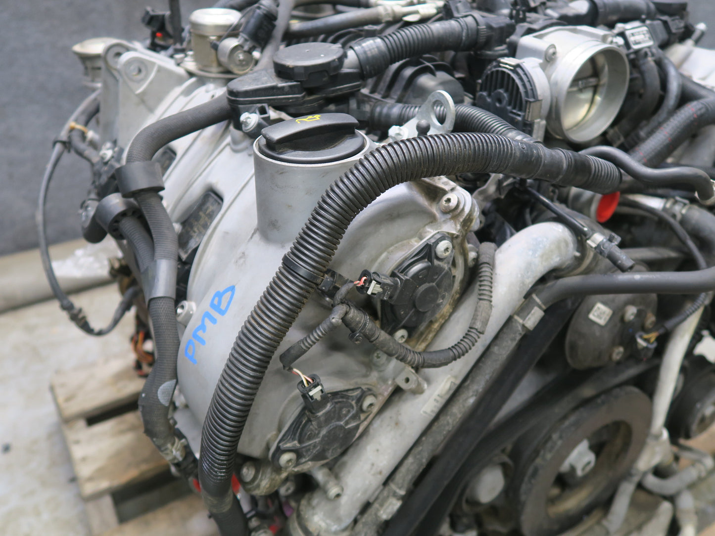 15-16 Porsche Macan Turbo 3.6L Ctla VIN F 5th Engine Motor w Turbos 120k Miles