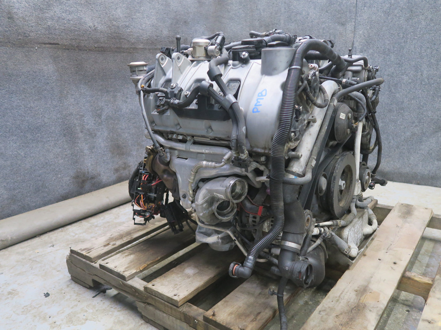 15-16 Porsche Macan Turbo 3.6L Ctla VIN F 5th Engine Motor w Turbos 120k Miles