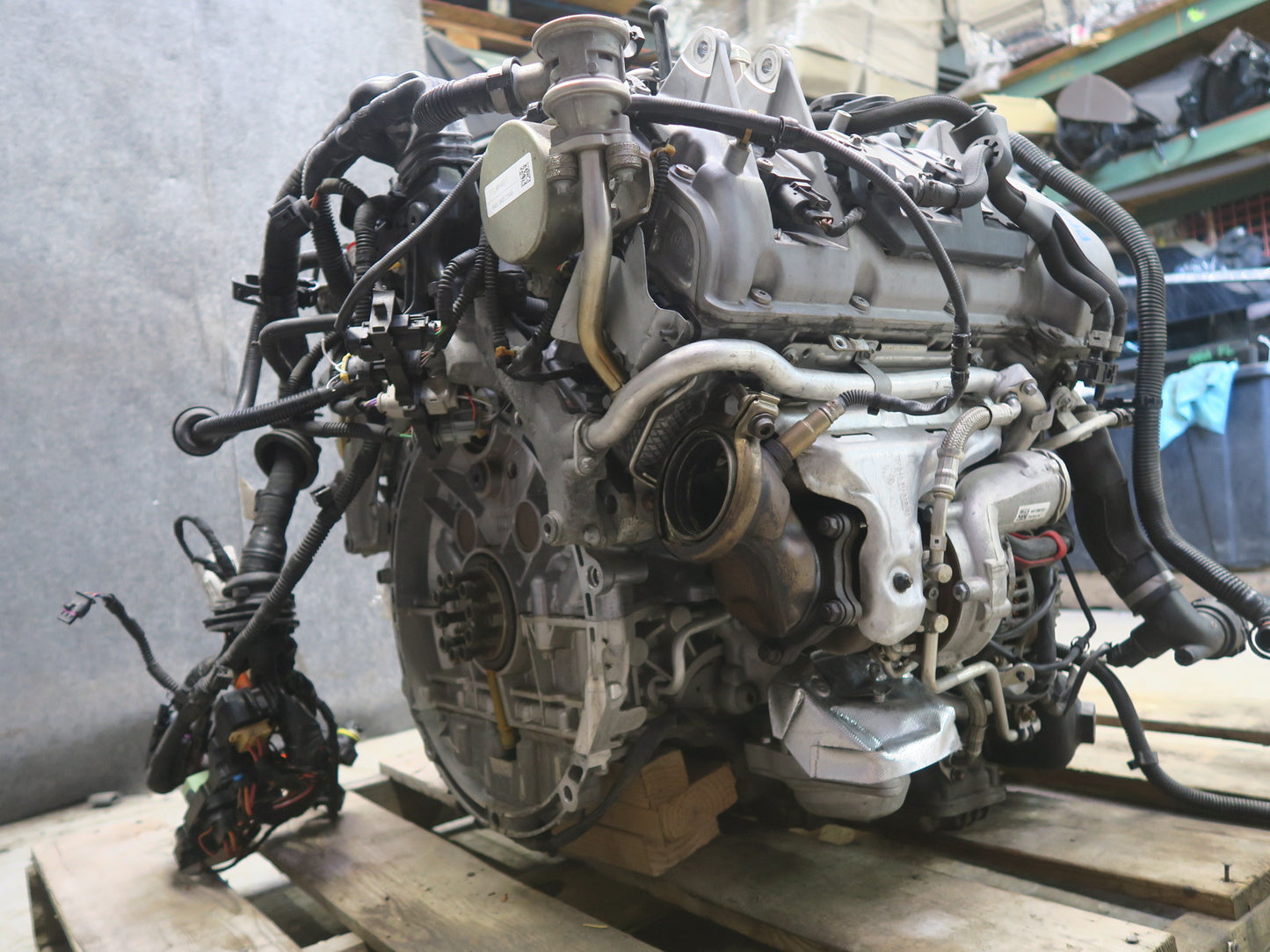 15-16 Porsche Macan Turbo 3.6L Ctla VIN F 5th Engine Motor w Turbos 120k Miles