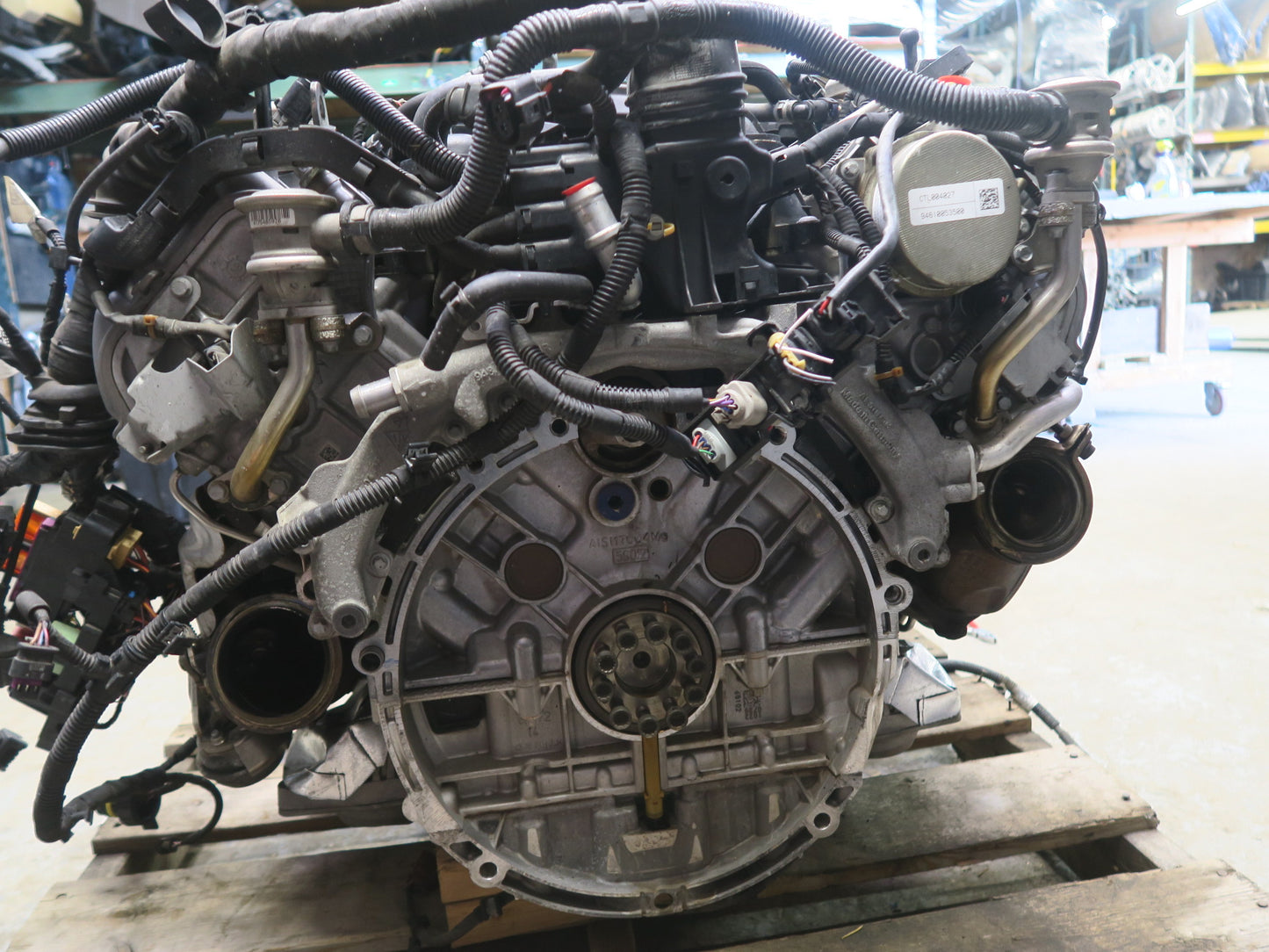 15-16 Porsche Macan Turbo 3.6L Ctla VIN F 5th Engine Motor w Turbos 120k Miles
