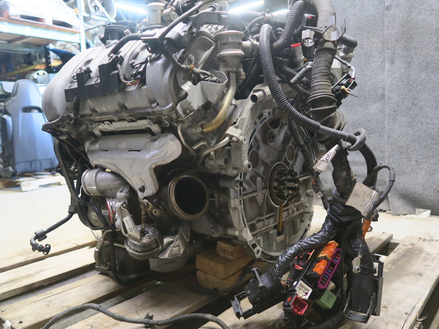 15-16 Porsche Macan Turbo 3.6L Ctla VIN F 5th Engine Motor w Turbos 120k Miles