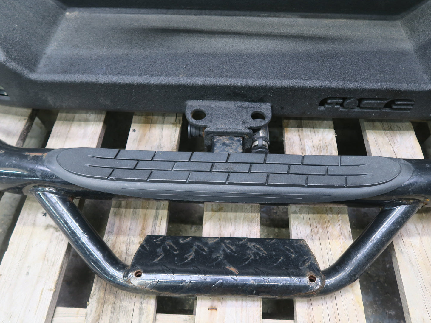 07-17 Jeep Wrangler Rubicon JK ACE Engineering Rear Bumper w Tire Carrier Lights