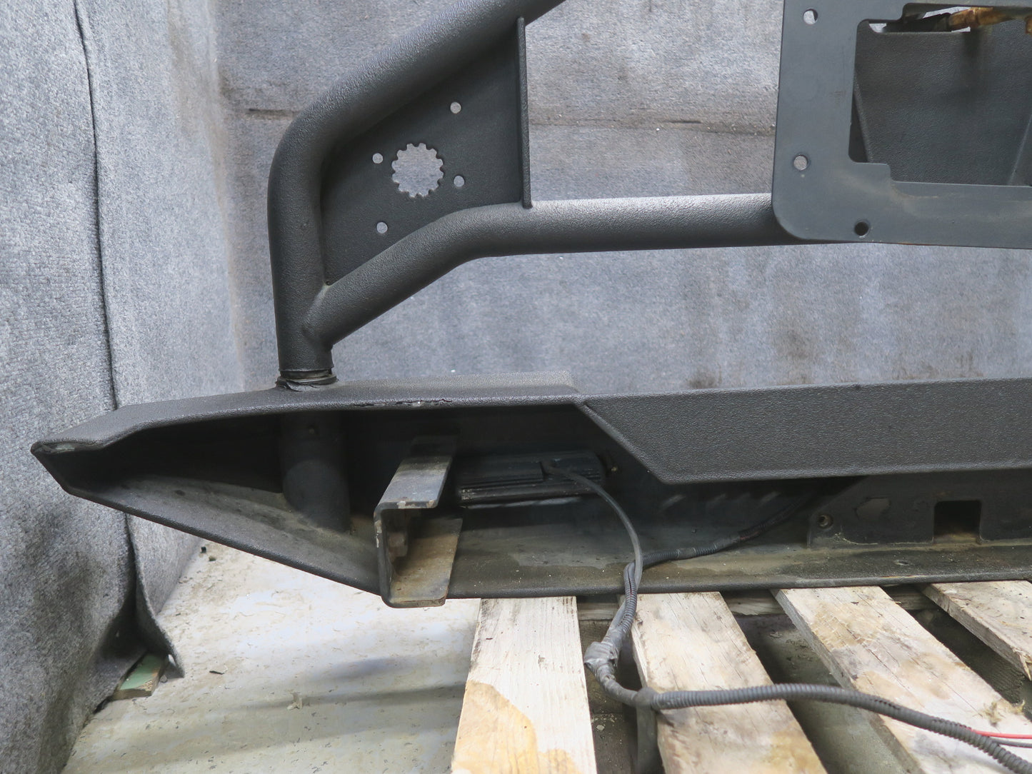07-17 Jeep Wrangler Rubicon JK ACE Engineering Rear Bumper w Tire Carrier Lights
