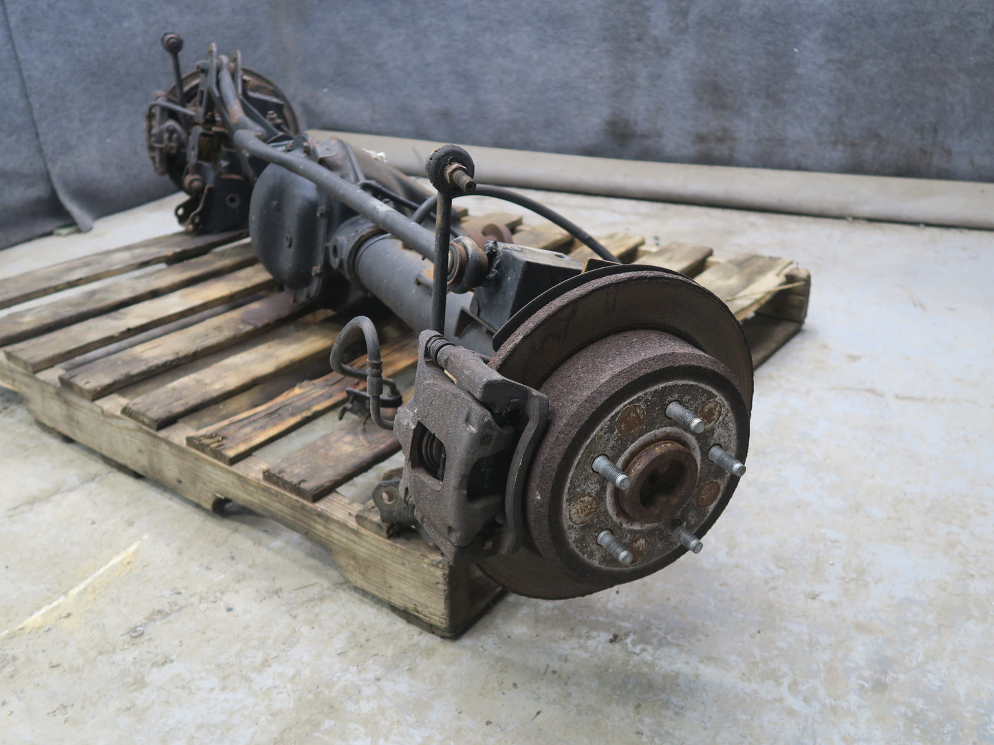 07-15 Jeep Wrangler JK Rubicon 4WD Tru-lok DANA44 Rear Axle Brake Assembly 4.10