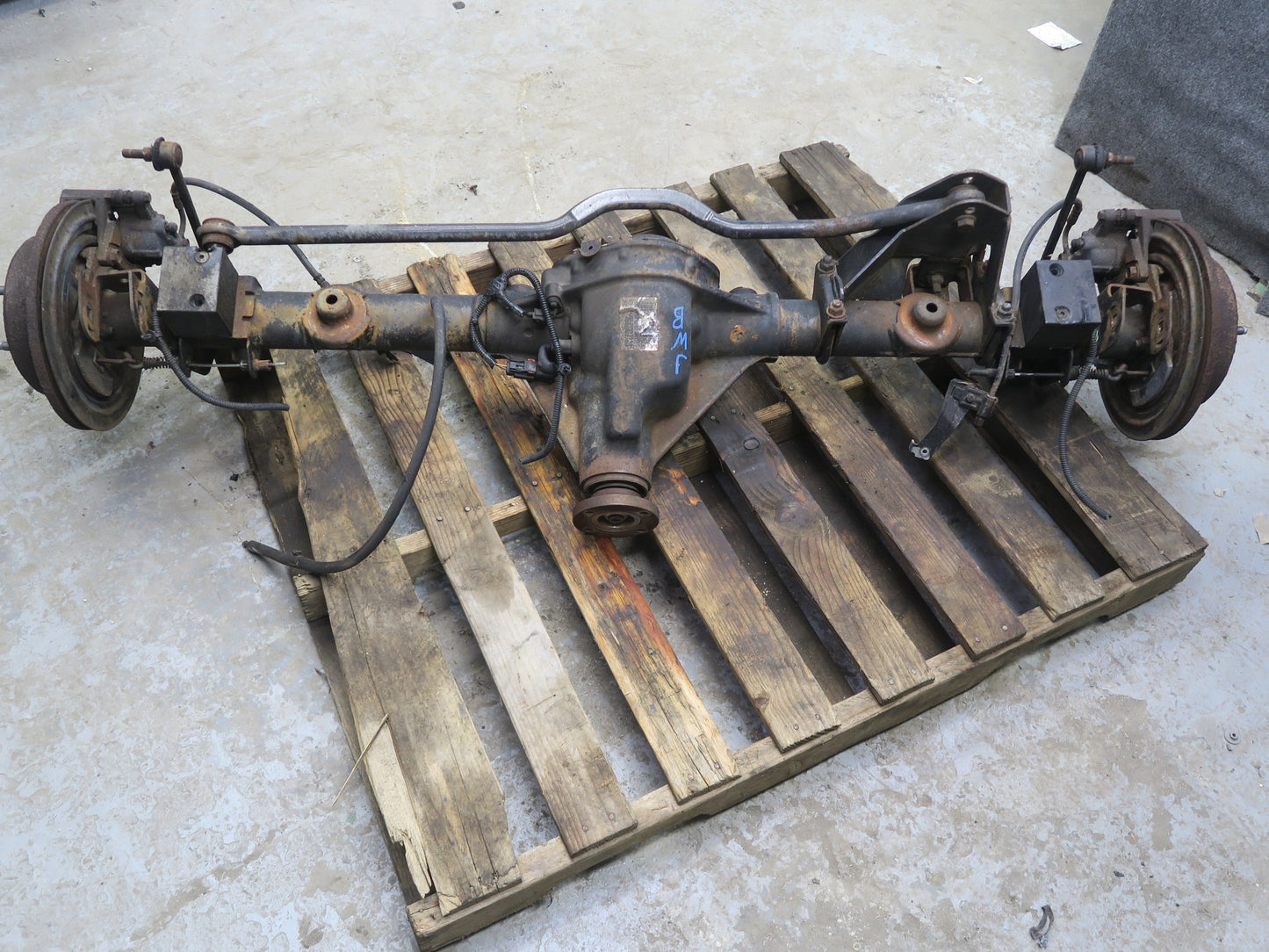07-15 Jeep Wrangler JK Rubicon 4WD Tru-lok DANA44 Rear Axle Brake Assembly 4.10