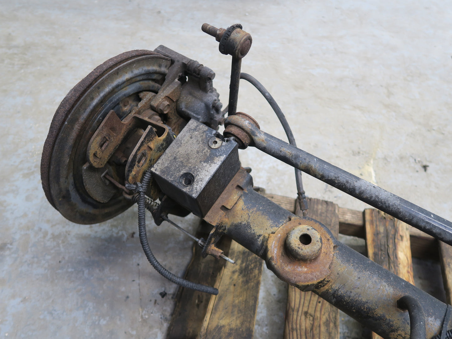 07-15 Jeep Wrangler JK Rubicon 4WD Tru-lok DANA44 Rear Axle Brake Assembly 4.10