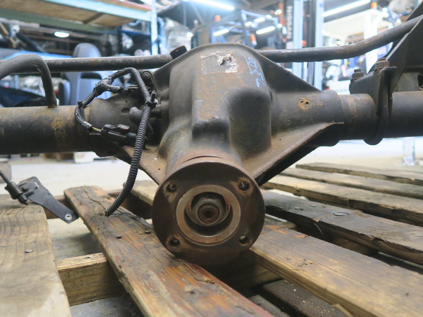 07-15 Jeep Wrangler JK Rubicon 4WD Tru-lok DANA44 Rear Axle Brake Assembly 4.10