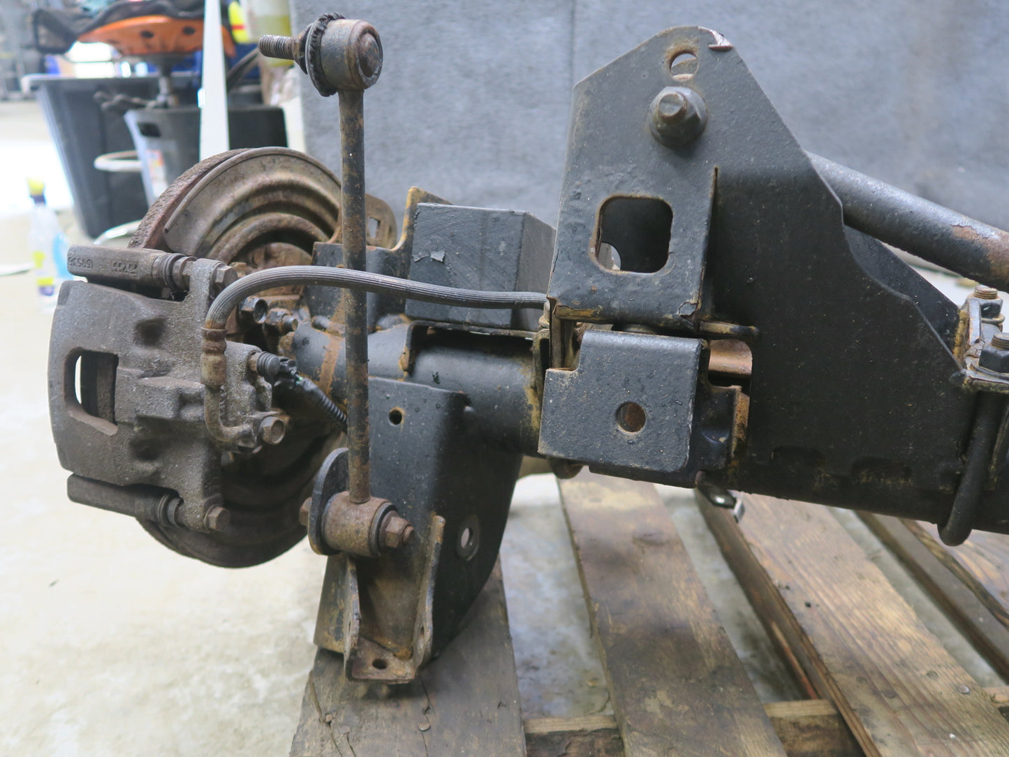 07-15 Jeep Wrangler JK Rubicon 4WD Tru-lok DANA44 Rear Axle Brake Assembly 4.10