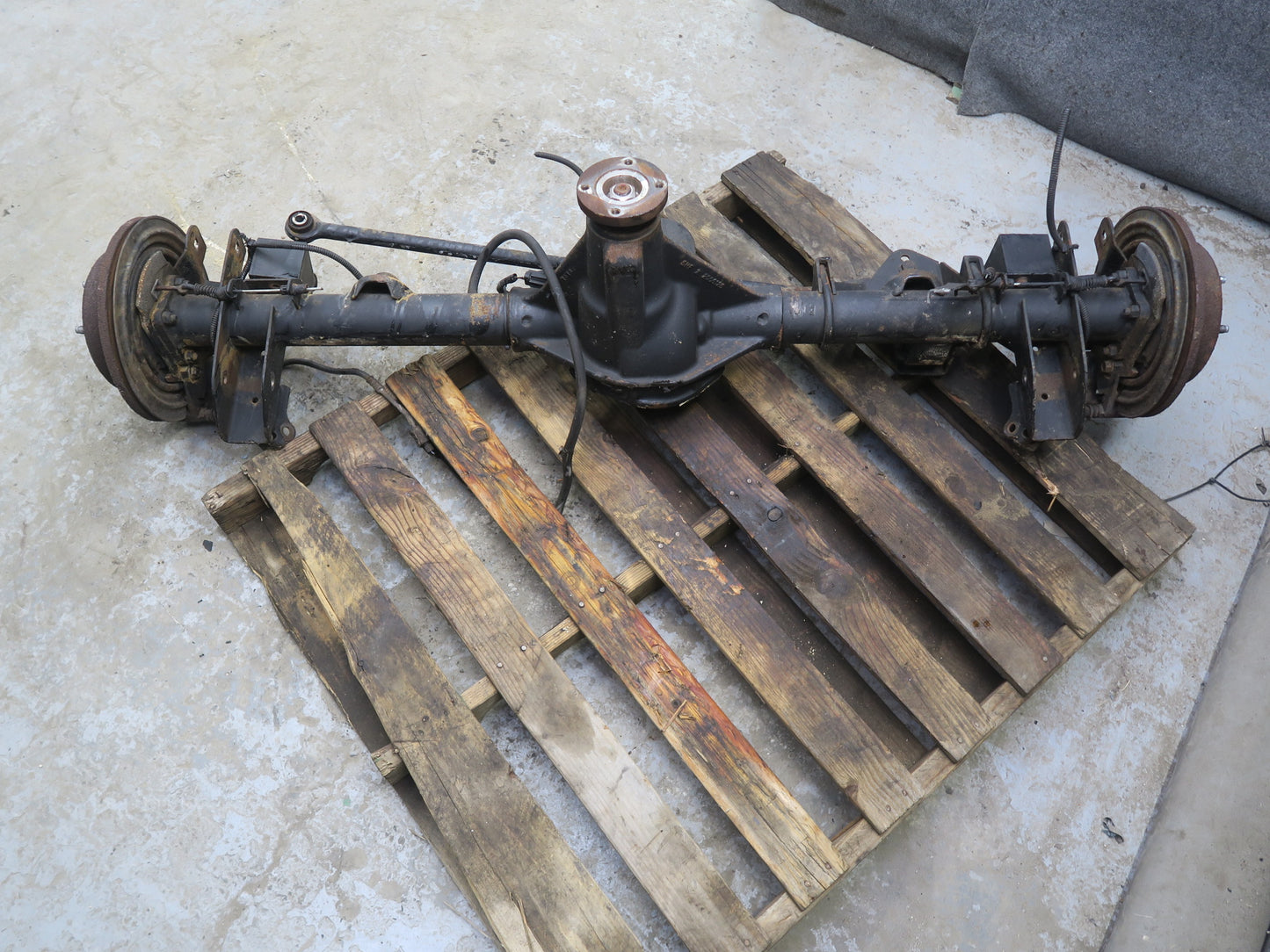 07-15 Jeep Wrangler JK Rubicon 4WD Tru-lok DANA44 Rear Axle Brake Assembly 4.10