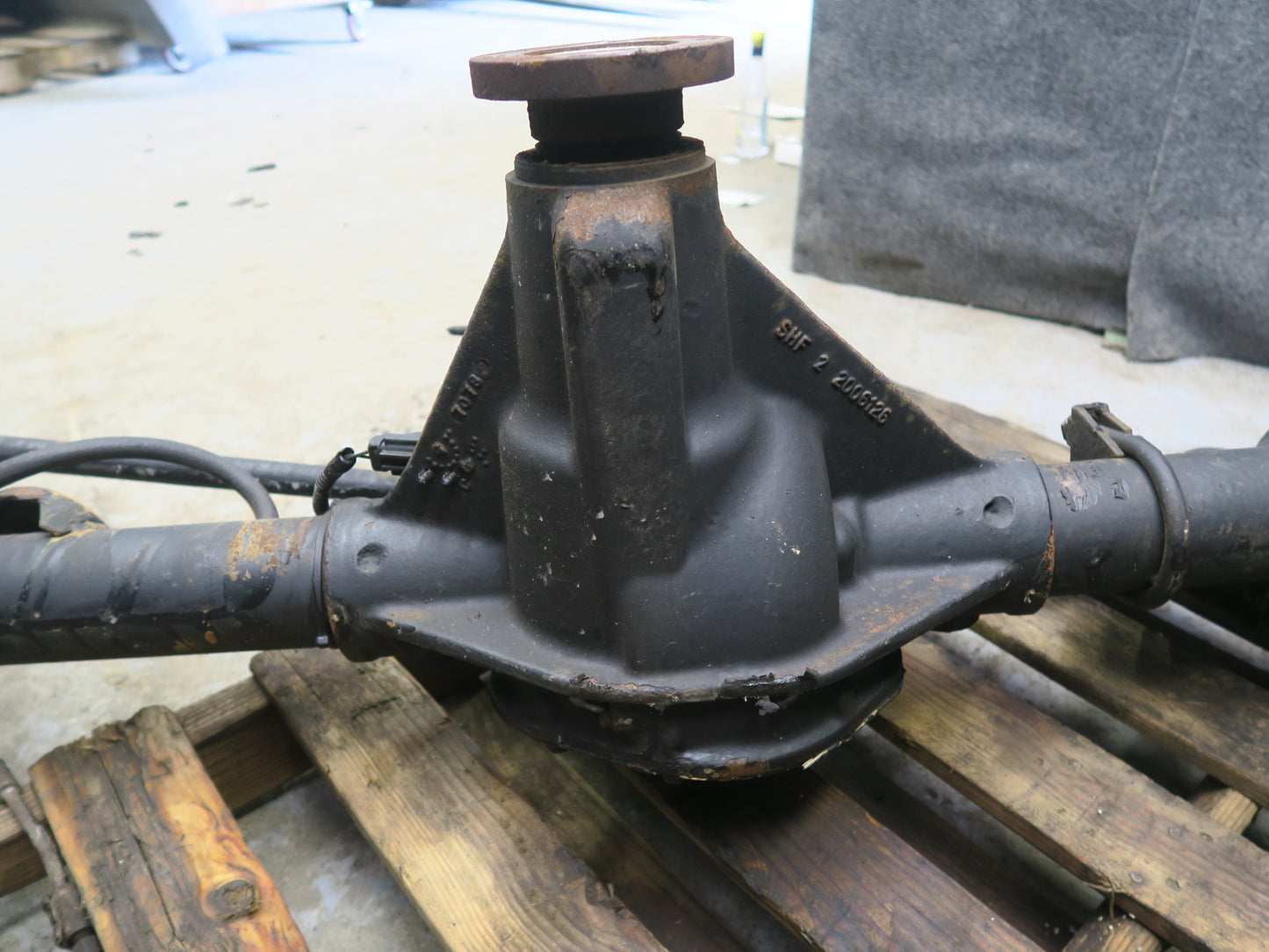 07-15 Jeep Wrangler JK Rubicon 4WD Tru-lok DANA44 Rear Axle Brake Assembly 4.10