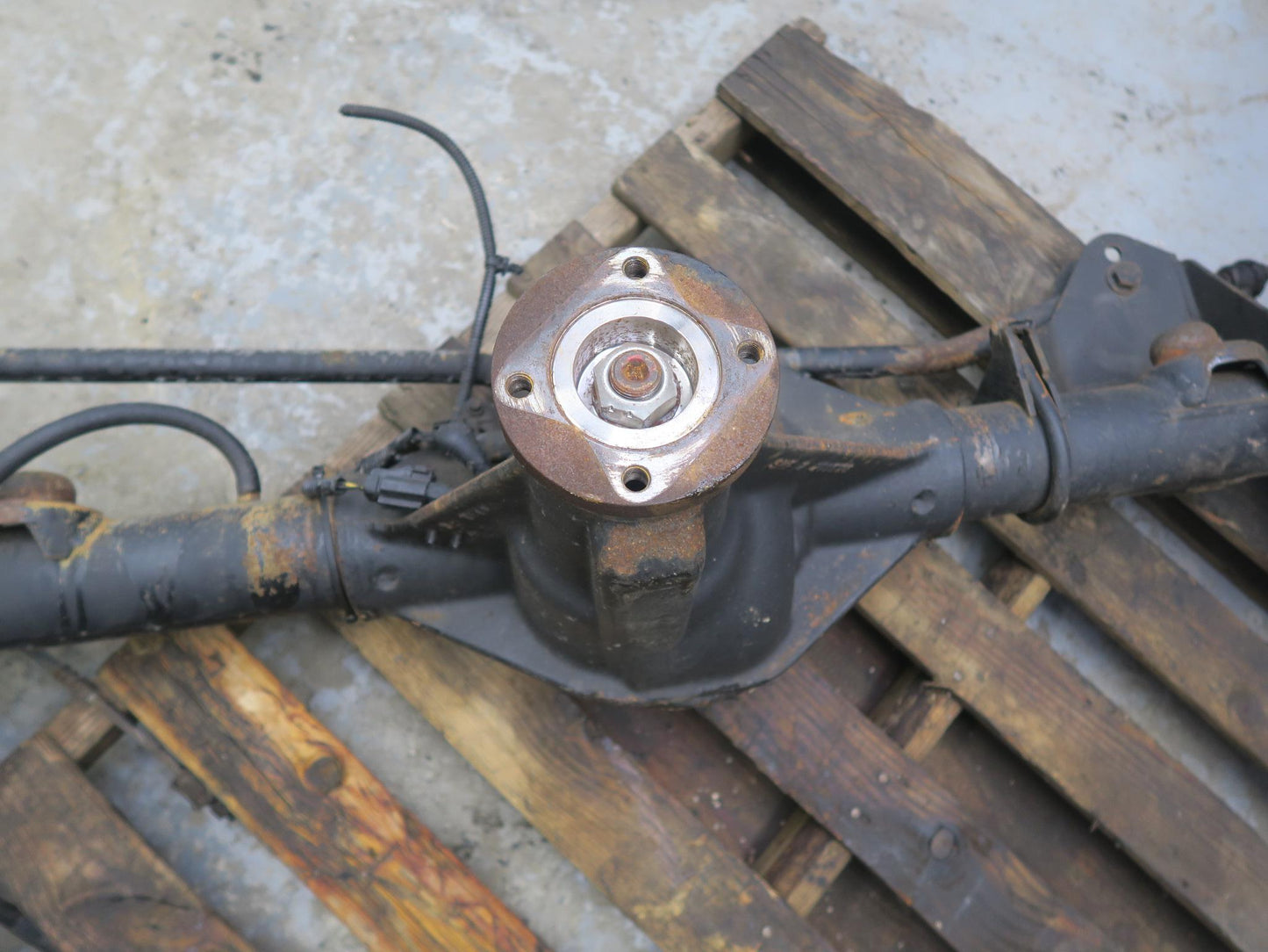 07-15 Jeep Wrangler JK Rubicon 4WD Tru-lok DANA44 Rear Axle Brake Assembly 4.10