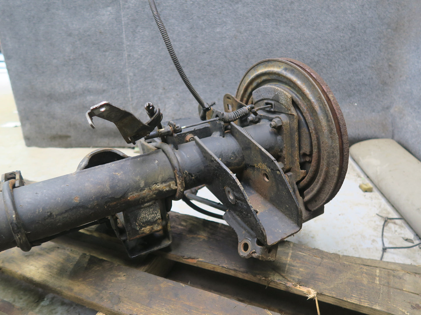 07-15 Jeep Wrangler JK Rubicon 4WD Tru-lok DANA44 Rear Axle Brake Assembly 4.10