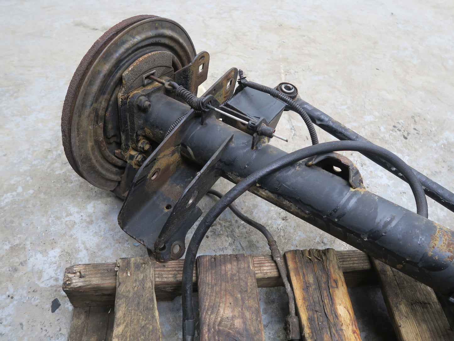 07-15 Jeep Wrangler JK Rubicon 4WD Tru-lok DANA44 Rear Axle Brake Assembly 4.10
