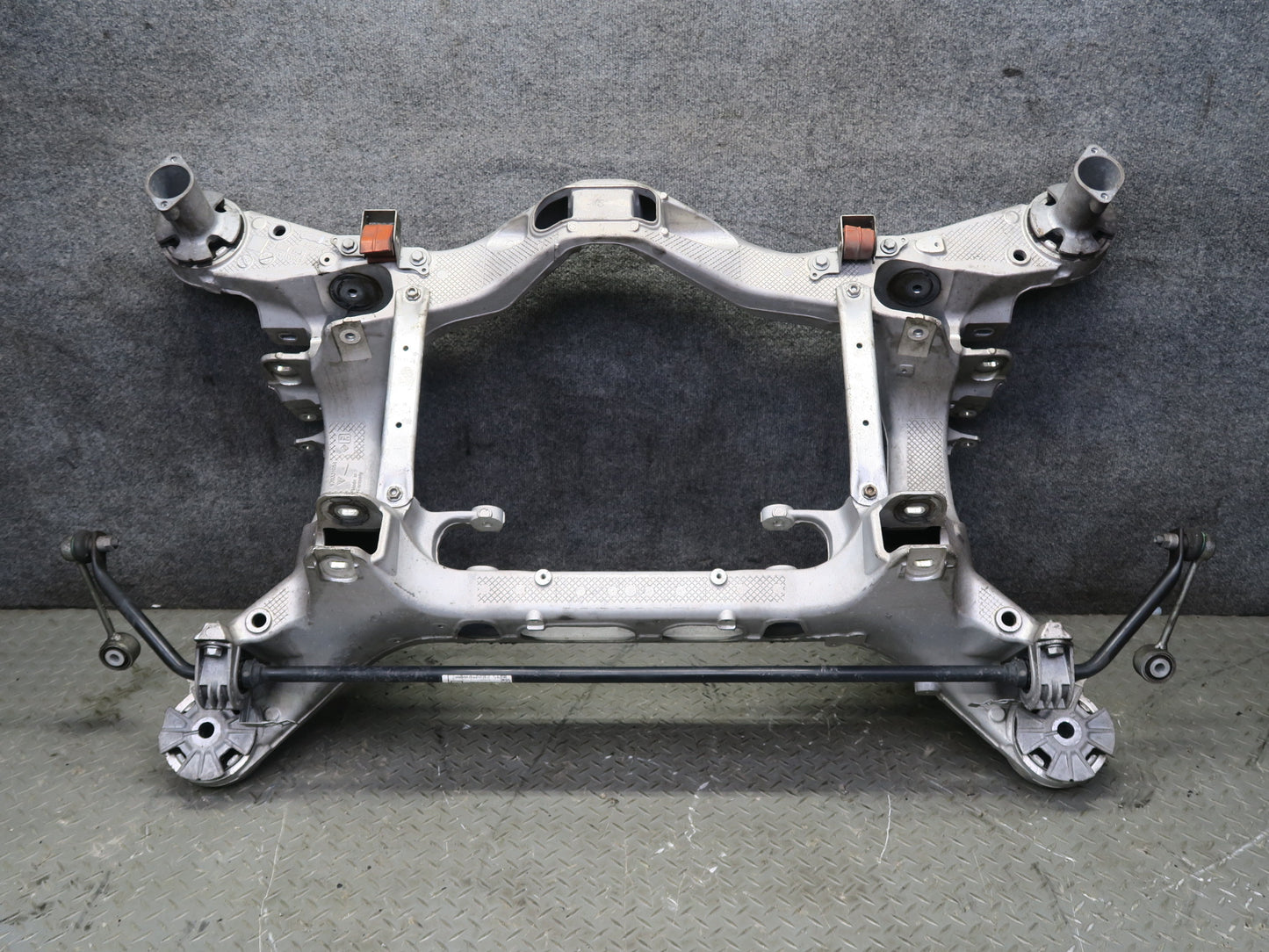 14-16 Porsche Panamera 970 3.6L AWD Rear Suspension Crossmember Subframe Cradle