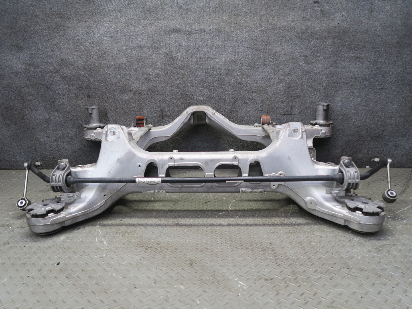 14-16 Porsche Panamera 970 3.6L AWD Rear Suspension Crossmember Subframe Cradle