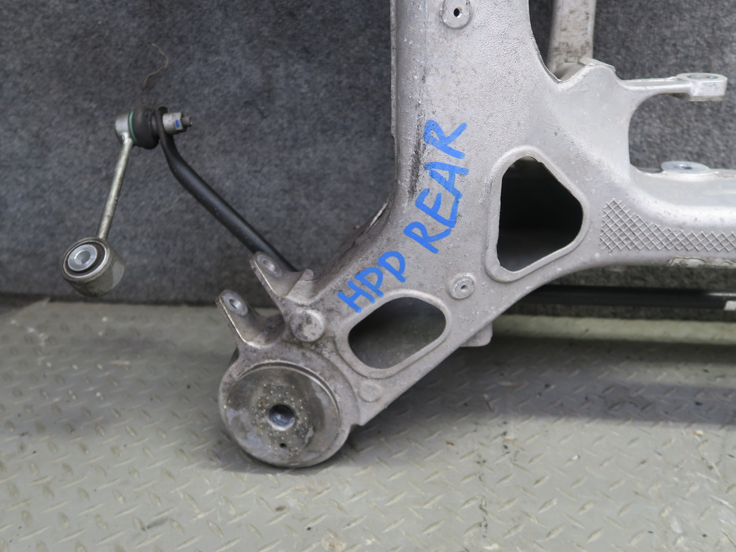 14-16 Porsche Panamera 970 3.6L AWD Rear Suspension Crossmember Subframe Cradle