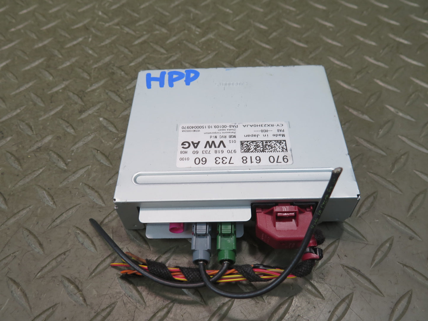 2014-2016 Porsche Panamera 970 Rear View Reverse Camera Control Module Unit