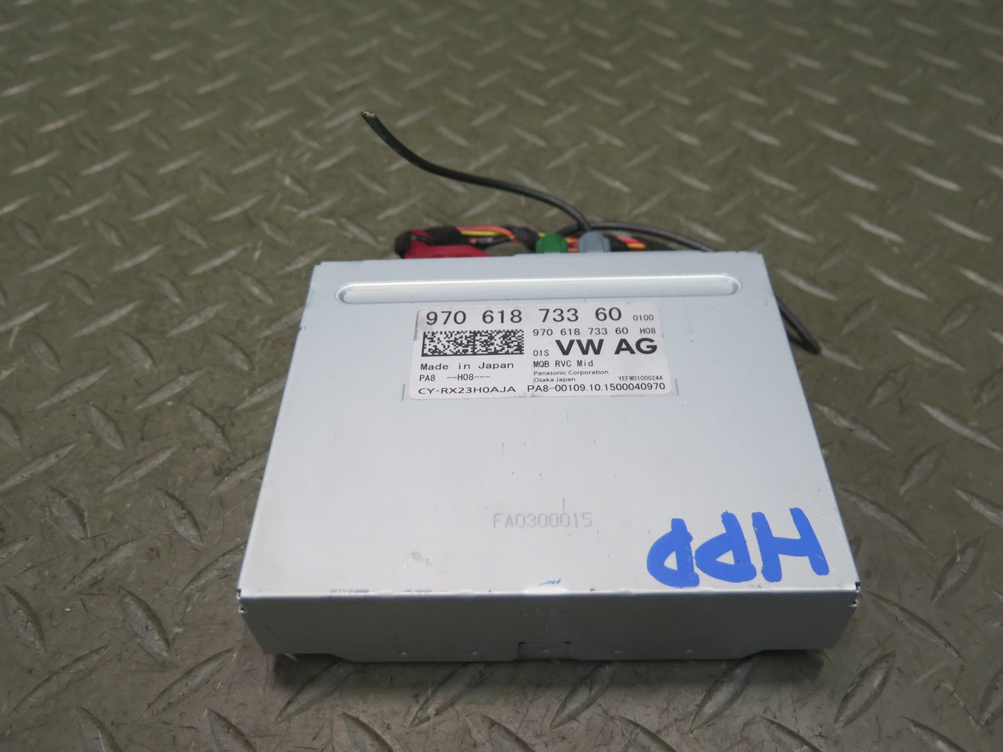 2014-2016 Porsche Panamera 970 Rear View Reverse Camera Control Module Unit