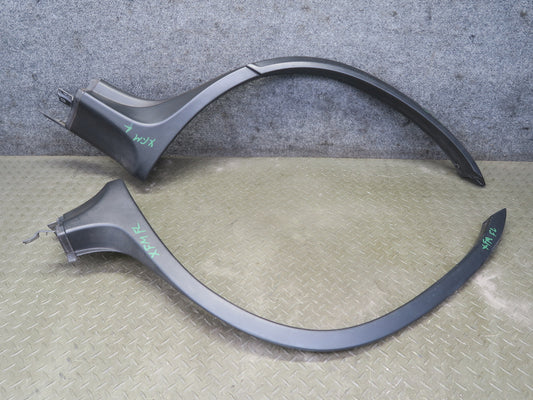 02-06 BMW E53 X5 Set of 2 Front & Rear Left Fender Wheel Arch Trim Molding OEM