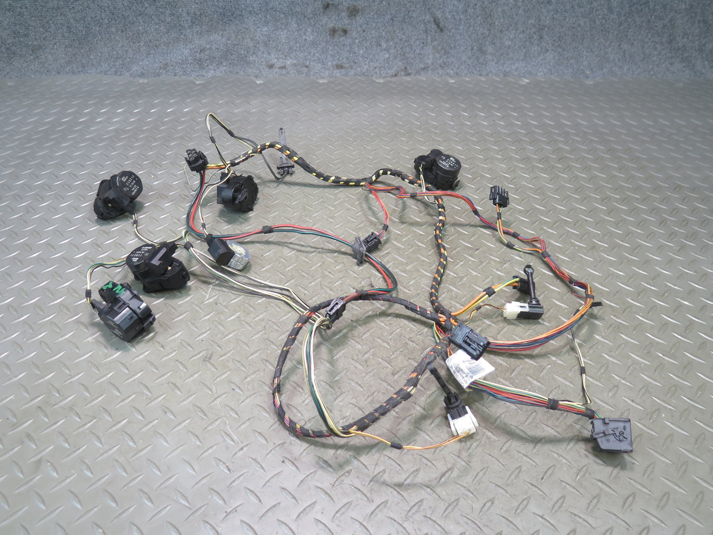 00-06 BMW E53 X5 A/C Heater Flap Door Actuator Motor Wiring Set OEM