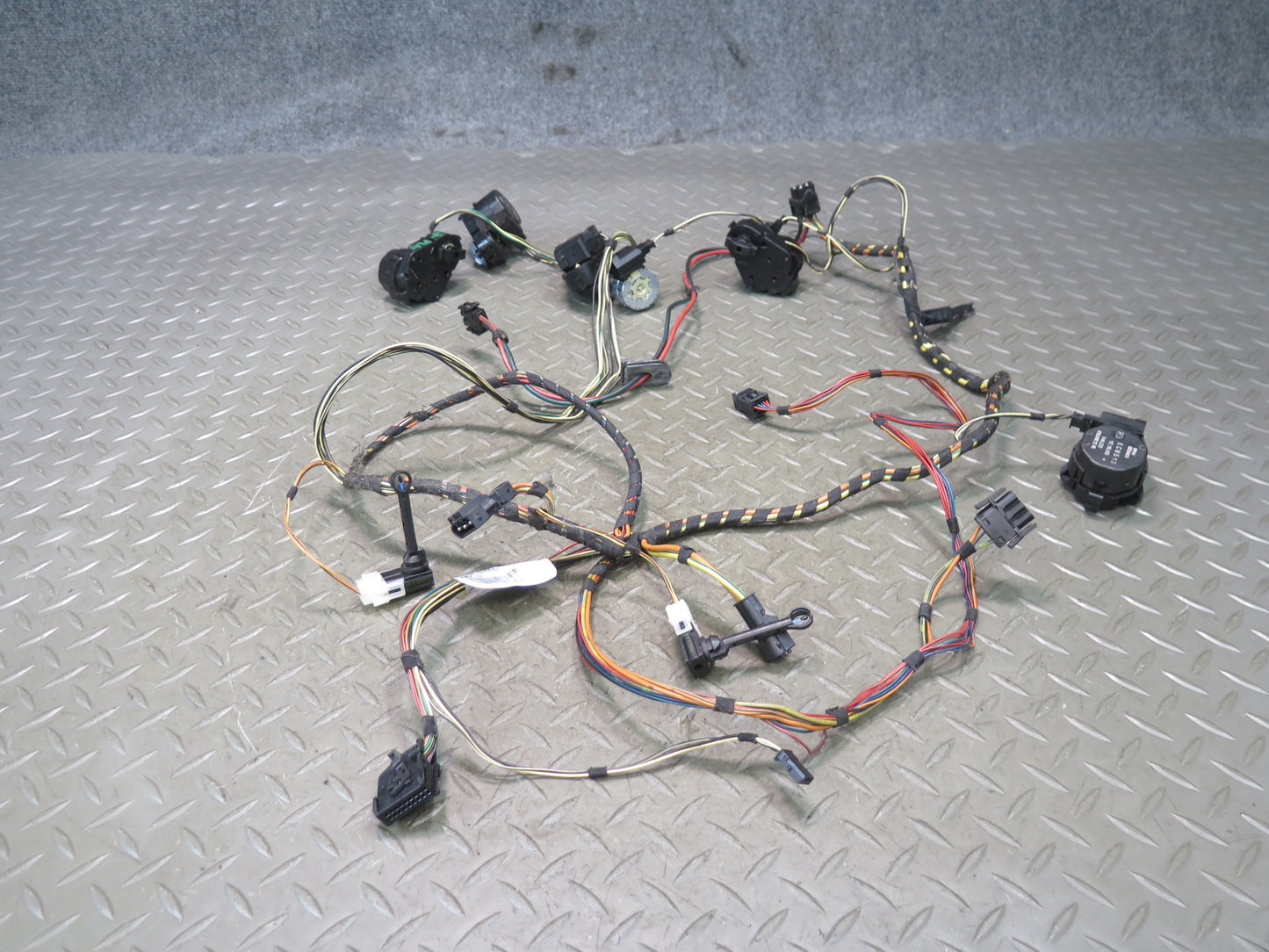 00-06 BMW E53 X5 A/C Heater Flap Door Actuator Motor Wiring Set OEM